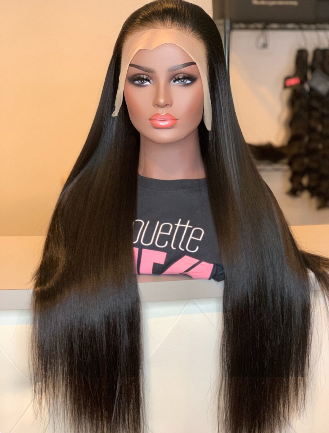 13x6 HD  Frontal Cambodian Straight Wig