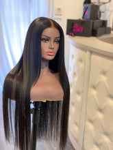 Load image into Gallery viewer, 5x5 HD Closure Raw Cambodian Straight Wig
